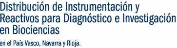 Distribución de Instrumentación y Reactivos para Diagnóstico e investigación en Biociencias.